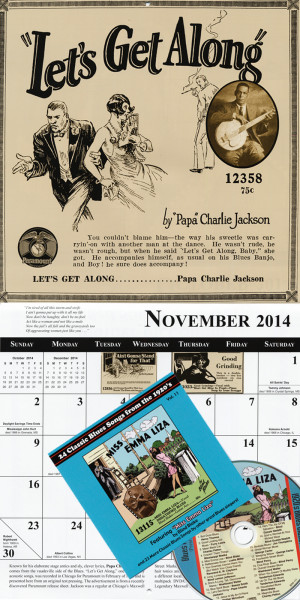 Classic Blues Calendar 2014