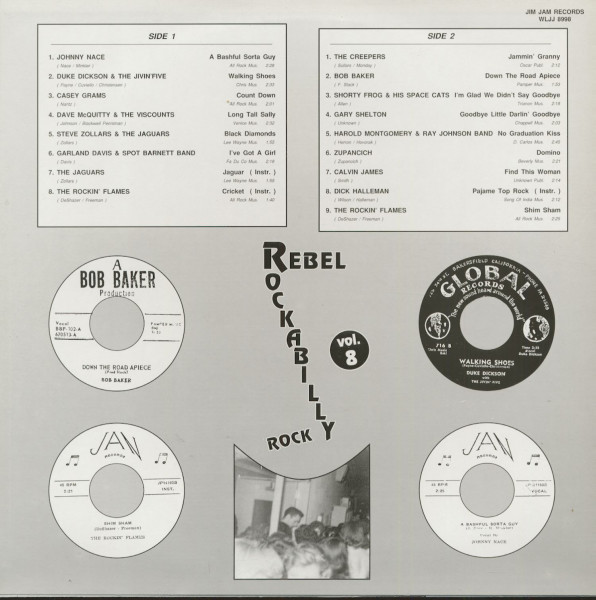 Rebel Rockabilly Rock Vol.8 (LP)