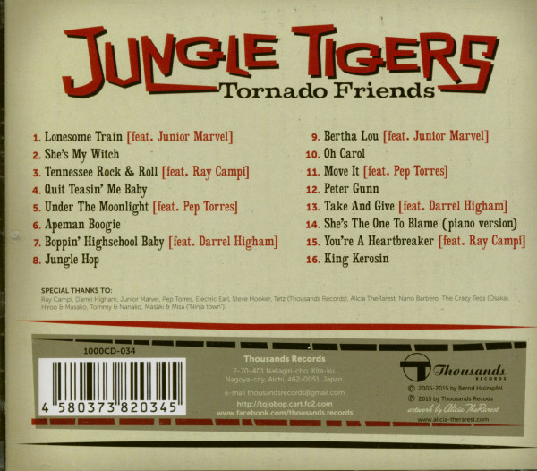 Tornado Friends, Vol.1 (CD)
