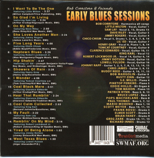 Early Blues Sessions (CD)