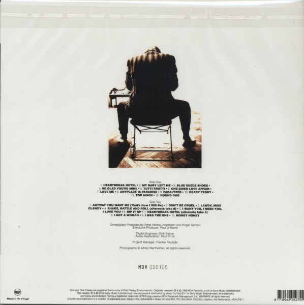 Elvis '56 (LP, 180g colored Vinyl, Ltd.)