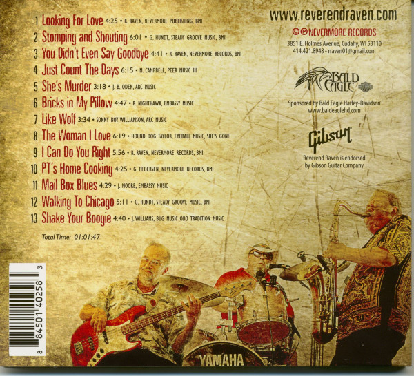 Reverend Raven & The Chainsmok Shake Your Boogie