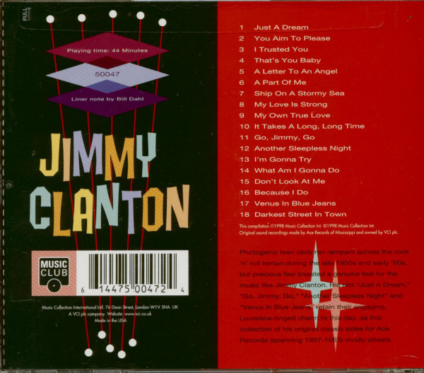 This Is Jimmy Clanton (CD)