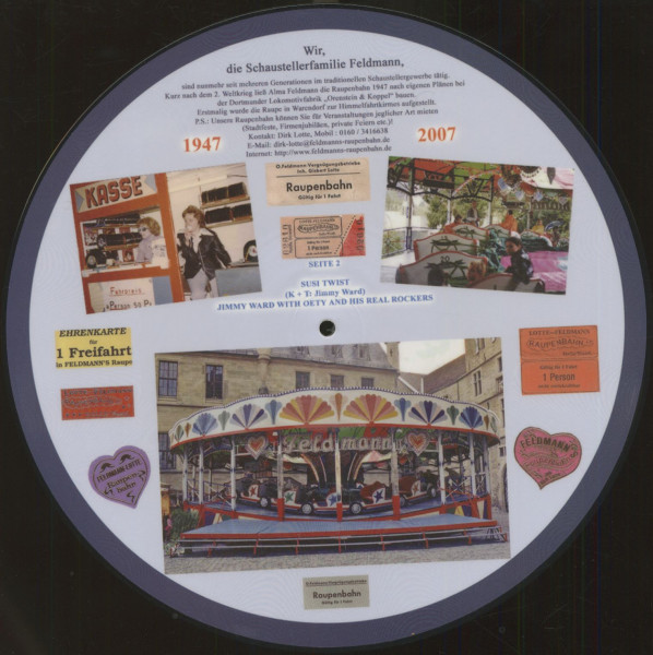 Feldmann's Raupenbahn 1947-2007 (LP, Picture Disc, Ltd.)