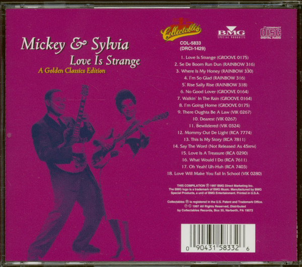 Love Is Strange (CD)