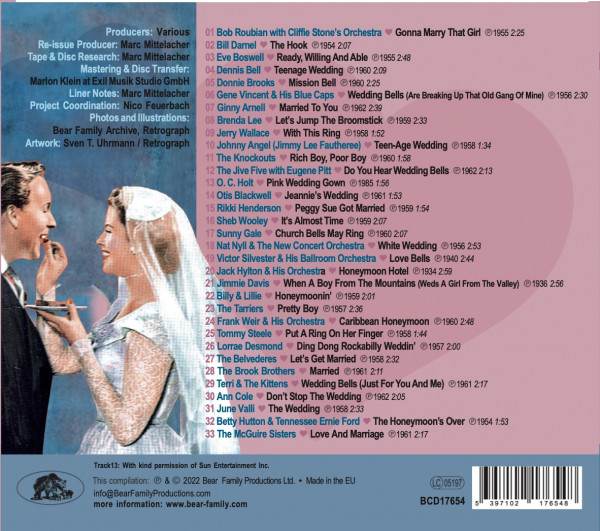 The Sound Of Wedding Bells - A Valentine's Day Compilation (CD)
