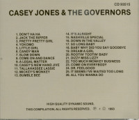 Aperçu: Casey Jones & The Governors (CD) Aperçu: Casey Jones & The Governors (CD)