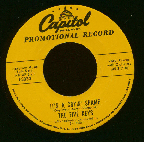 It's A Cryin' Shame - You're For Me (7inch, 45rpm) It's A Cryin' Shame - You're For Me (7inch, 45rpm)