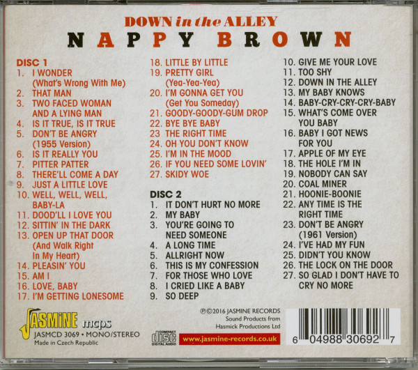 Down In The Alley - The Comple Savoy Singles (2-CD)