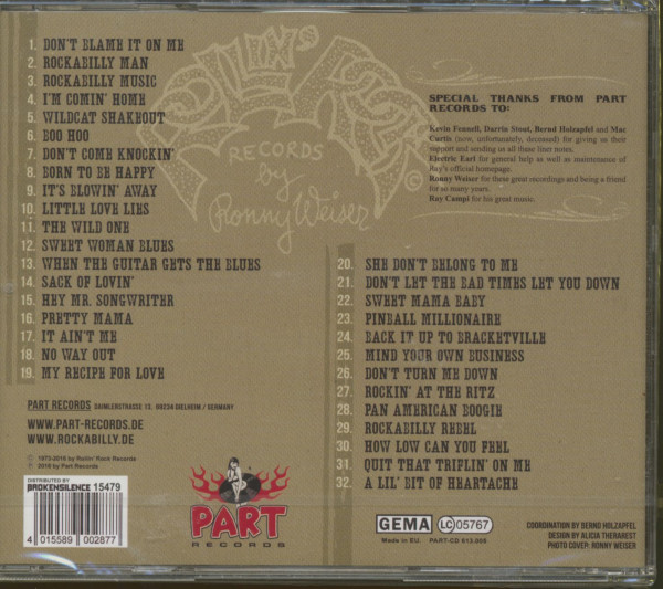 The Rollin' Rock Recordings, Vol.2 (CD)