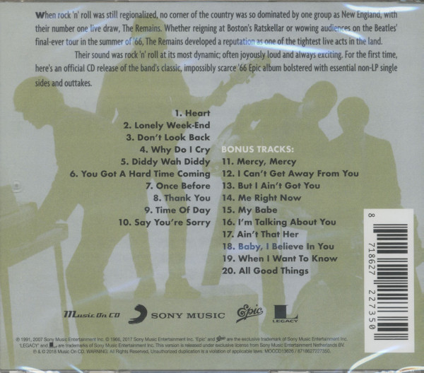 The Remains (CD)