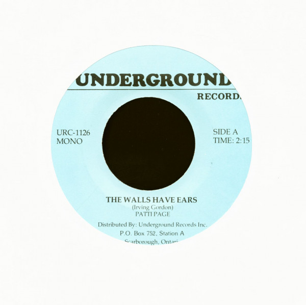 The Walls Have Ears - Tobacco Road (7inch, 45rpm) The Walls Have Ears - Tobacco Road (7inch, 45rpm)