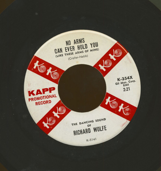 The Girl In The High School Band b-w No Arms Can Ever Hold You (7inch, 45rpm)