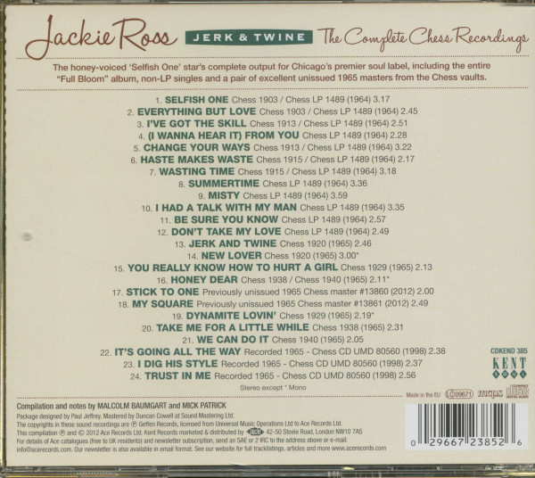 Jerk & Twine - The Complete Chess Recordings (CD)
