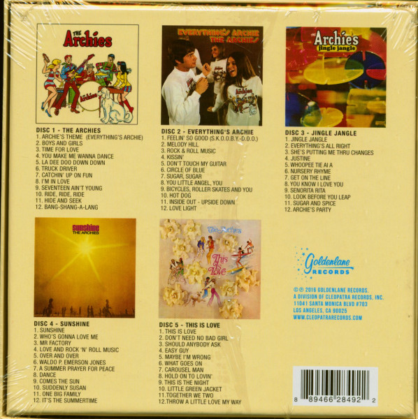 Sugar, Sugar - The Complete Albums Collection (5-CD, Ltd.)