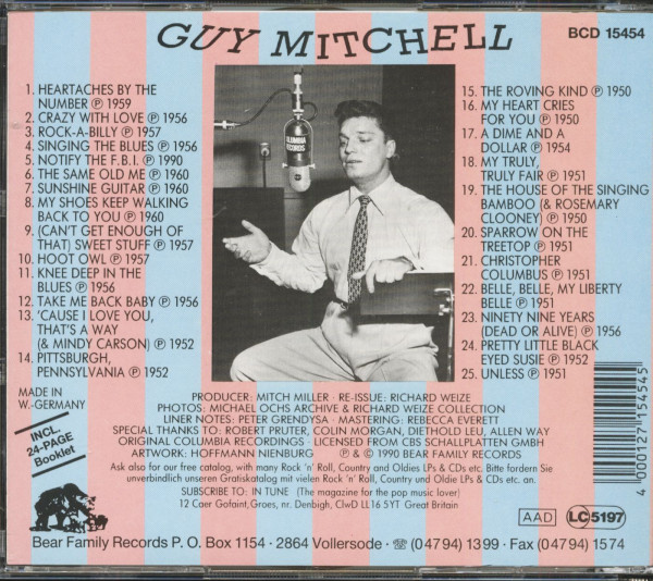 Mitchell, Guy Heartaches By The Number