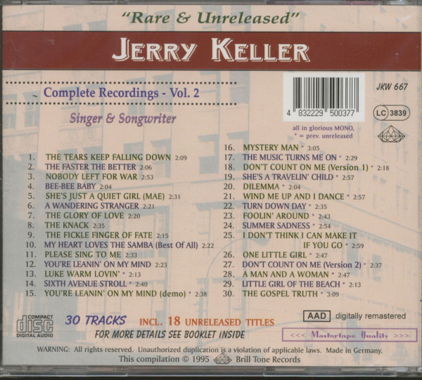 Complete Recordings, Vol.2 - Rare & Unreleased (CD)
