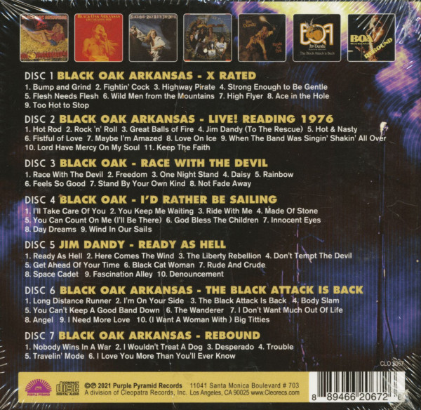 Jim Dandy To The Rescue (7-CD)