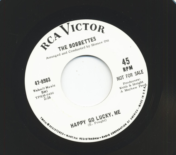 Once More With Feeling - Happy Go Lucky Me (7inch, 45rpm)