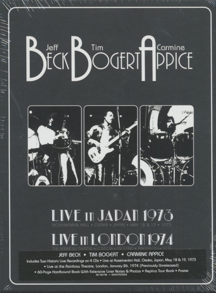 Live In Japan 1973 - Live In London 1974 (4-CD + 1 Hardbound Book))