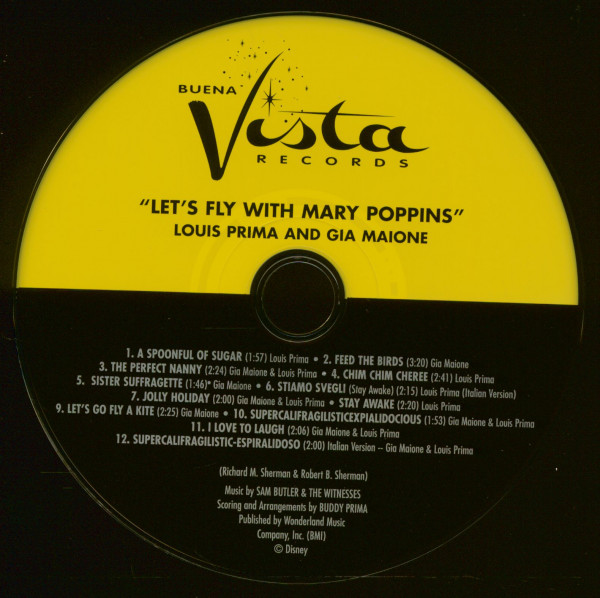 Let's Fly With Mary Poppins (CD, Ltd.)