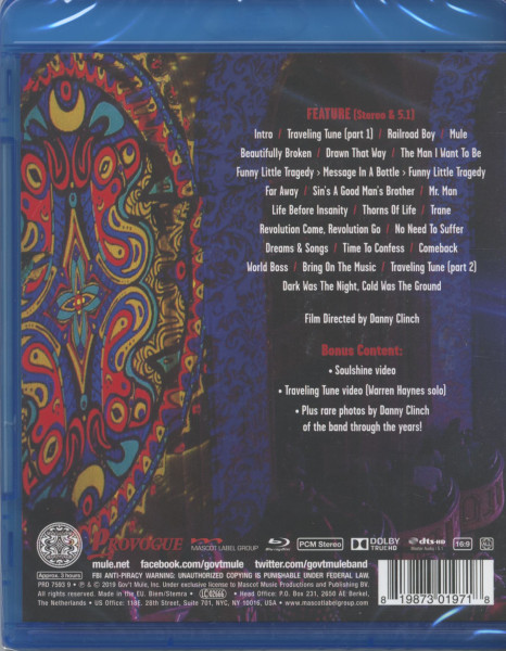 Bring On The Music - Live At The Capitol Theatre (Blu-Ray Disc)
