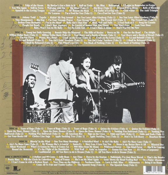 The Basement Tapes Complete: The Bootleg Series Vol. 11 (6-CD-Set, Limited Deluxe Edition)