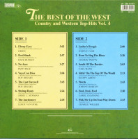 Aperçu: The Best Of The West - Country And Western Top-Hits Vol.4 (LP) Aperçu: The Best Of The West - Country And Western Top-Hits Vol.4 (LP)