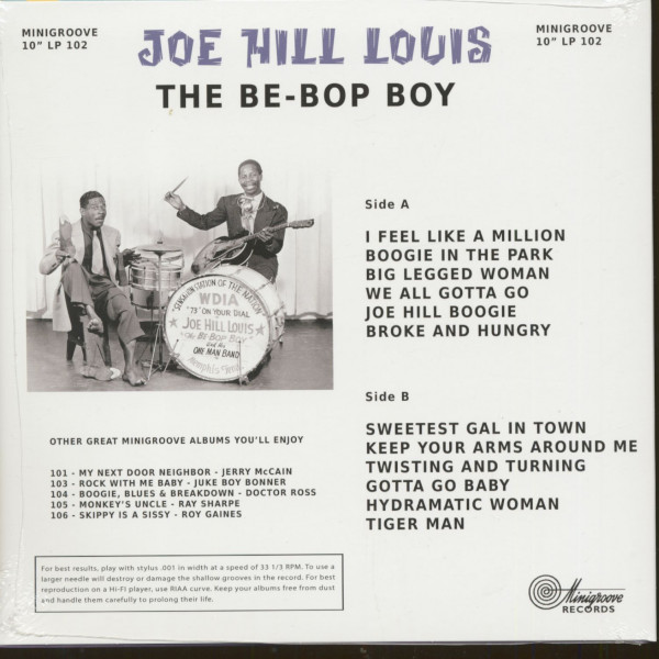 The Be-Bop Boy (LP, 10inch)