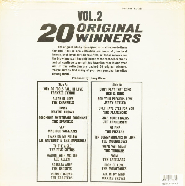 20 Original Winners Vol.2 (LP)