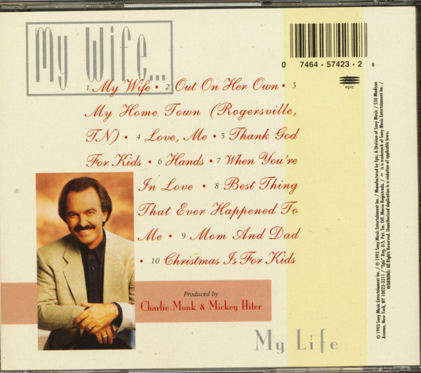 My Wife ... My Life (CD)