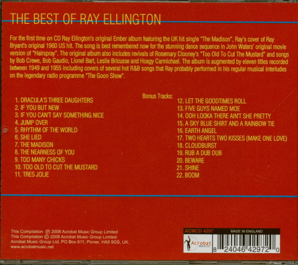 The Best Of Ray Ellington (CD)
