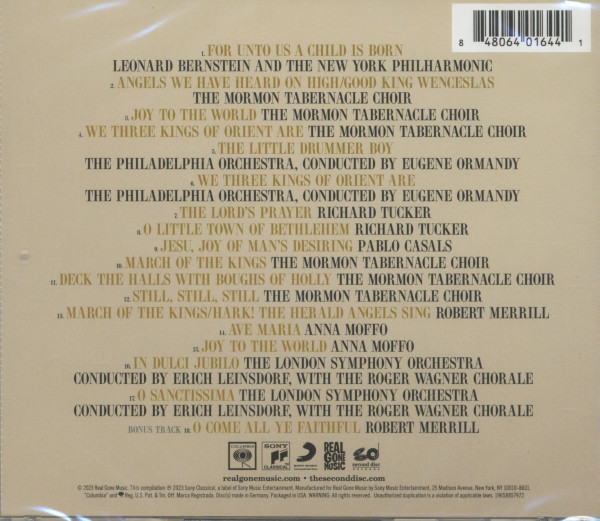 The Great Songs of Christmas - By Great Artists Of Our Time (CD)