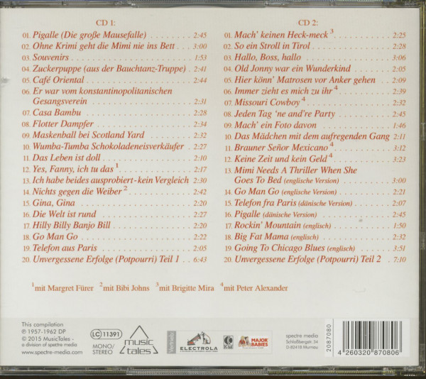 Pigalle, Pigalle - 40 große Erfolge (2-CD)