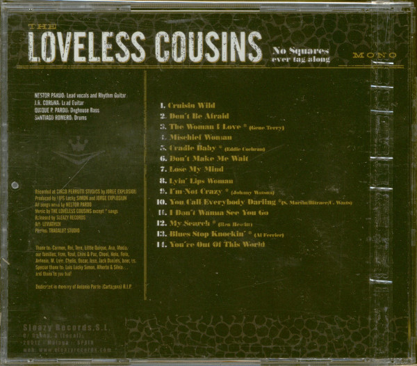 Loveless Cousins No Squares Ever Tag Along