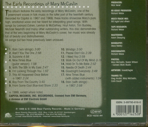 Rain - The Lost Album (CD)