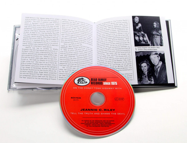 On The Honky Tonk Highway With Jeannie C. Riley (CD)
