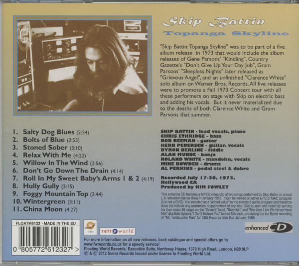 Topanga Skyline (CD)