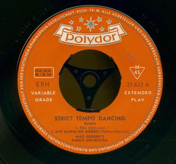 Strict Tempo Dancing - Rumba (7inch, 45rpm, EP, PS)