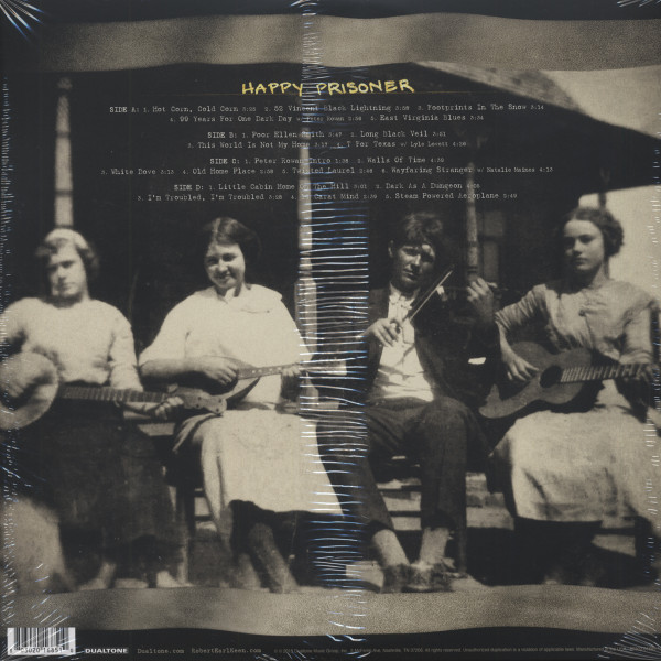 Happy Prisoner - The Bluegrass Sessions (2-LP 180g Vinyl plus album download)