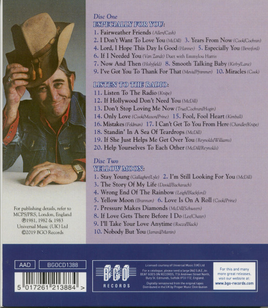 Especially For You - Listen To The Radio - Yellow Moon (2-CD)