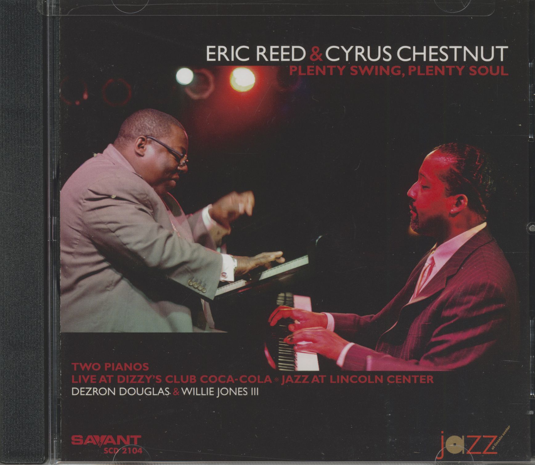 Eric Reed & Cyrus Chestnut CD: Eric Reed & Cyrus Chestnut - Plenty ...
