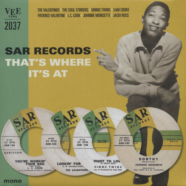 Sar Records - That's Where It's At (25cm LP) Limited Edition Sar Records - That's Where It's At (25cm LP) Limited Edition