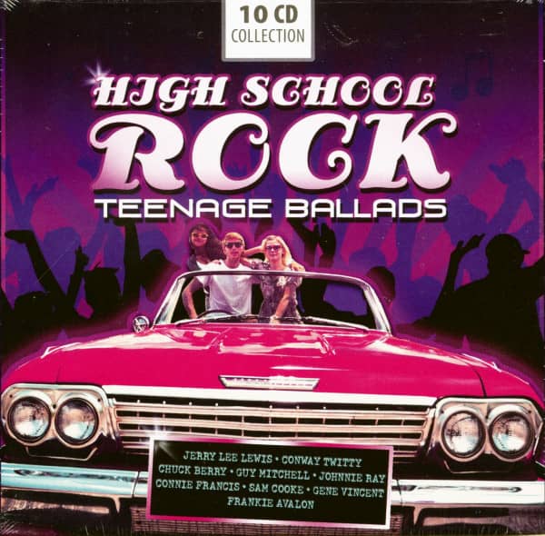 High School Rock: Teenage Ballads (10-CD-Box-Set) High School Rock: Teenage Ballads (10-CD-Box-Set)