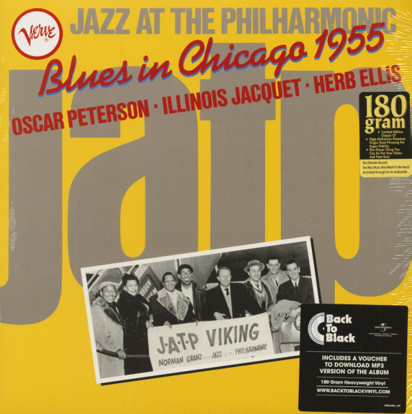 Jazz At The Philharmonic - Blues In Chicago 1955 (LP, 180g Vinyl & Download) Jazz At The Philharmonic - Blues In Chicago 1955 (LP, 180g Vinyl & Download)