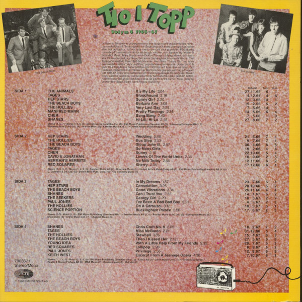 Tio I Topp Vol.4 - 1965-67 (2-LP)