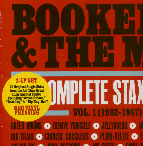 The Complete Stax Singles Vol.1 1962-1967 (2-LP, Red Vinyl, Ltd.)