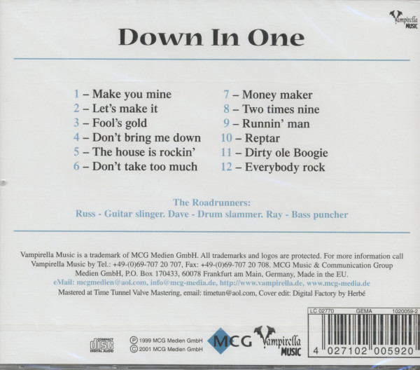 Down In One (CD)