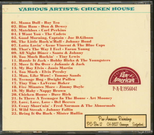 Chicken House (CD)