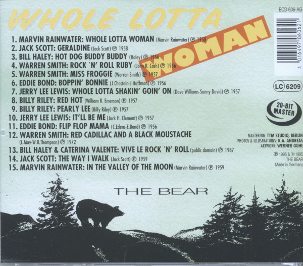 Whole Lotta Woman (CD)